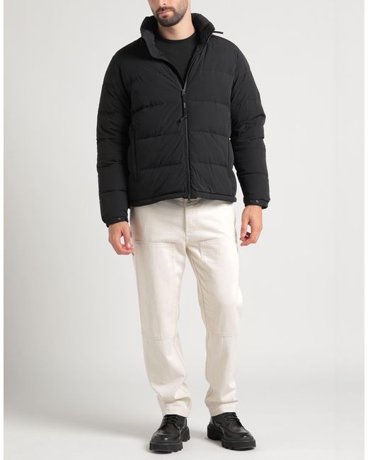 Aspesi Black Puffer Polyamide, Elastane for men