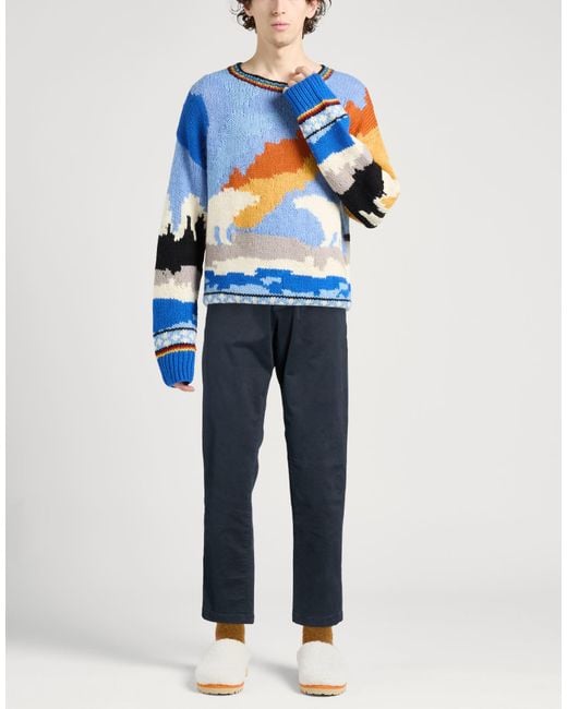 Haikure Blue Pants for men