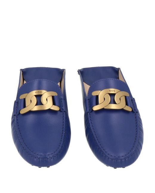 Tod's Blue Mules & Clogs
