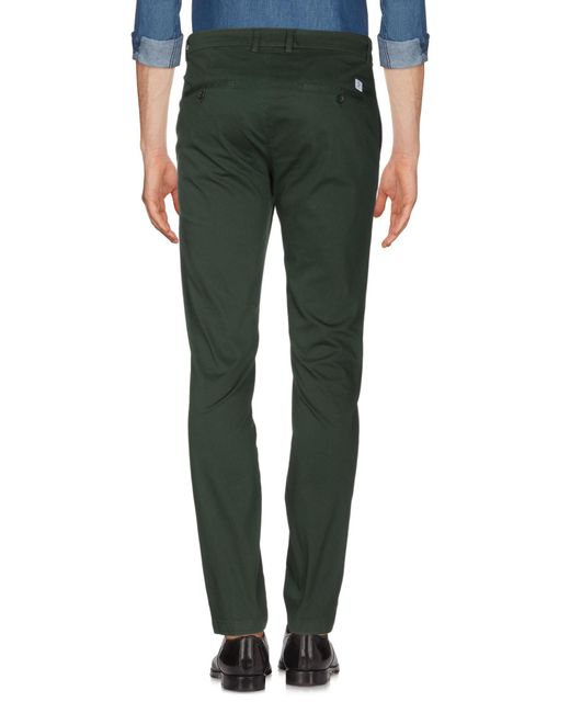 Department 5 Casual Pants in Green for Men - Lyst