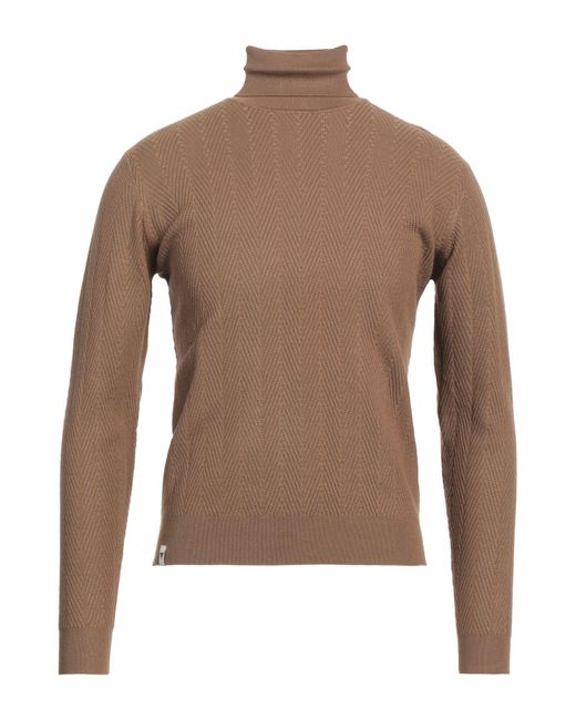 Fred Mello Brown Turtleneck for men