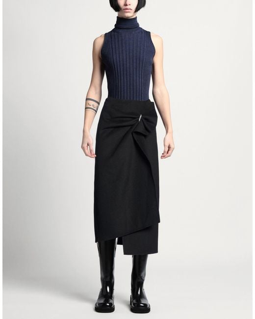 JNBY Black Midi Skirt