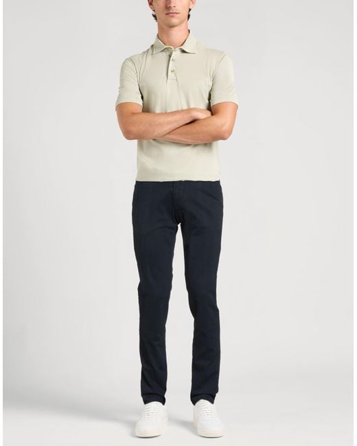 Berwich Blue Pants for men