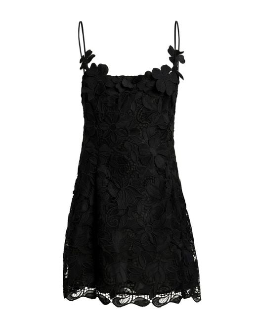 Blumarine Black Mini Dress Polyester