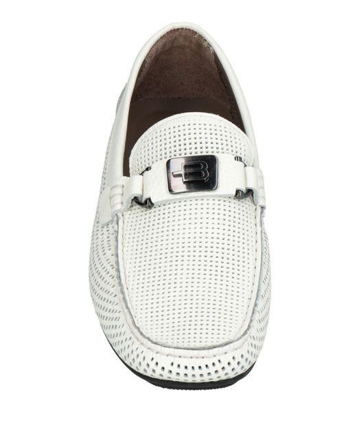 Baldinini Mokassin in White für Herren