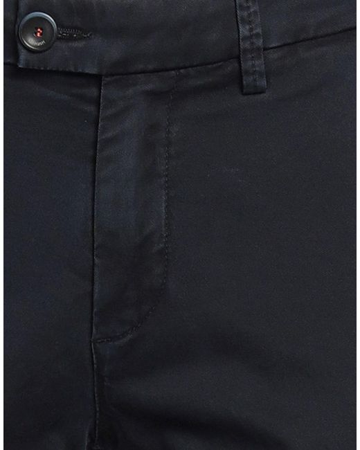 RE_HASH Blue Pants Cotton, Elastane for men