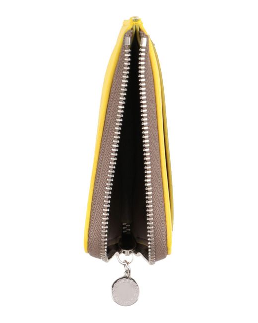 Stella McCartney Yellow Wallets