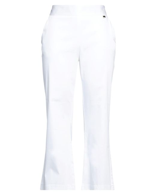 LUCKYLU  Milano White Trouser