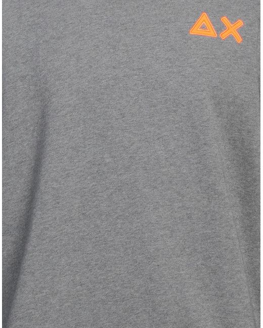 Sun 68 Gray Sweatshirt for men