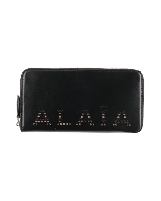 Alaïa Black Wallet