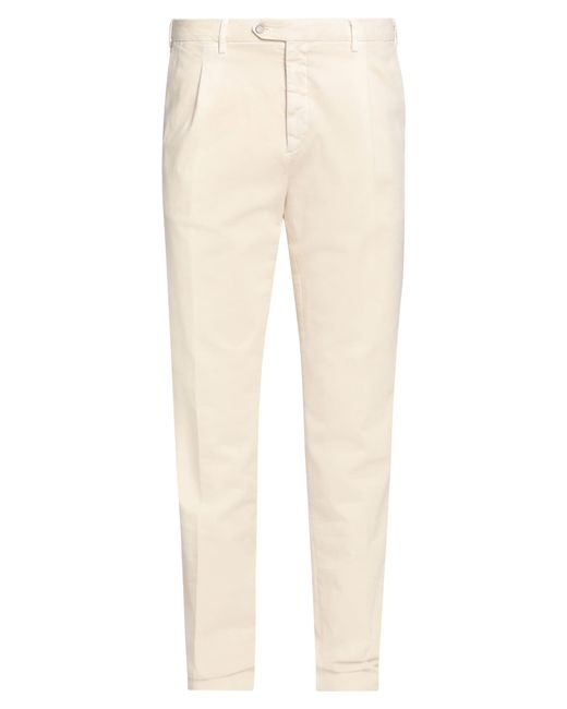 Fedeli Natural Pants Cotton, Cashmere, Elastane for men