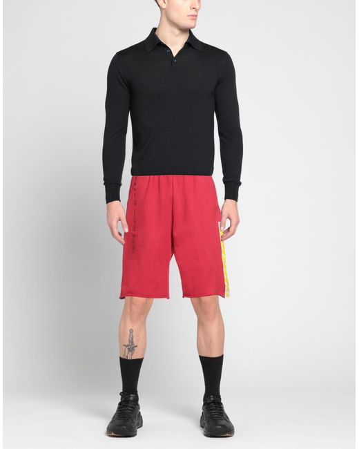 Still Good Red Shorts & Bermuda Shorts Cotton for men
