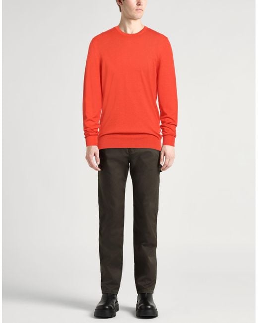 Pullover di Drumohr in Red da Uomo