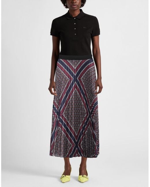 Sandro Blue Midi Skirt