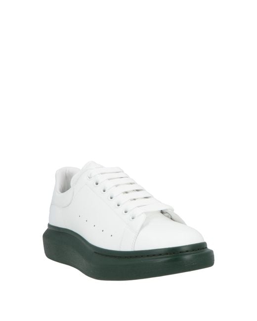 McQueen White Sneakers Leather for men
