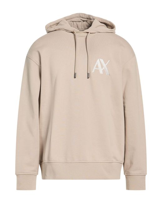 ARMANI EXCHANGE Natural Sweatshirt Cotton for men