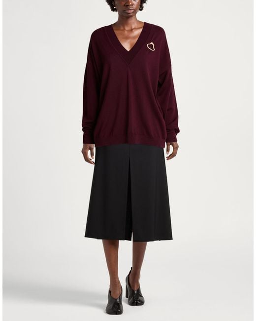 Pullover Alpha Studio de color Purple