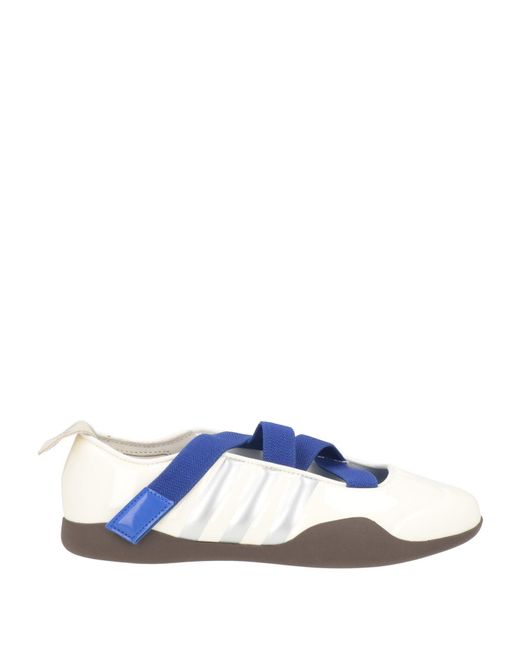 Adidas Blue Ballet Flats