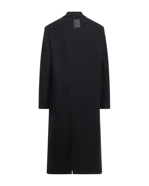 Lardini Black Coat Wool, Polyamide for men