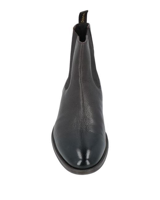 Doucal's Black Ankle Boots for men