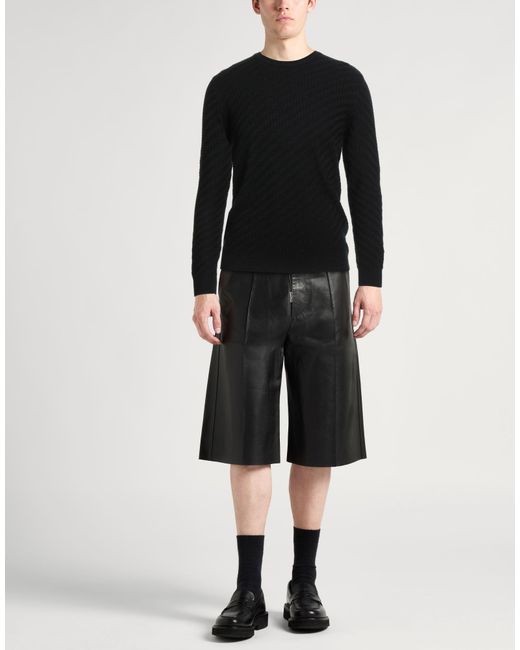 Emporio Armani Black Jumper for men