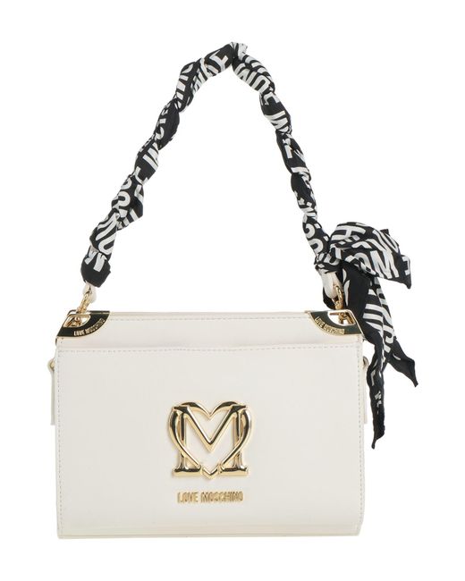 Love Moschino White Handtaschen