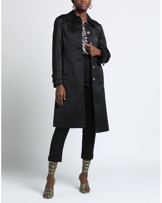 Versace Black Overcoat