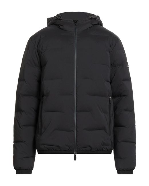 EA7 Black Puffer for men
