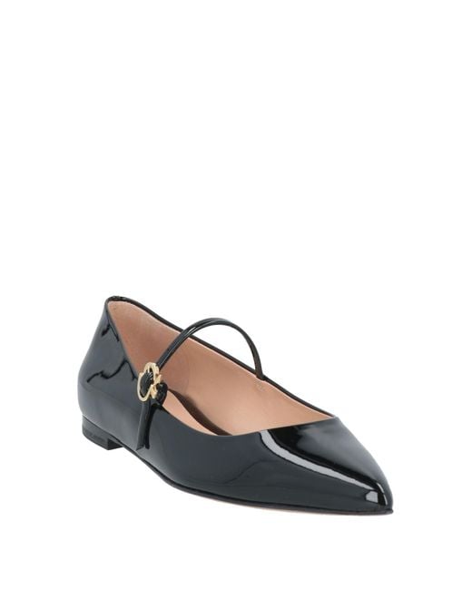 Gianvito Rossi White Ballet Flats