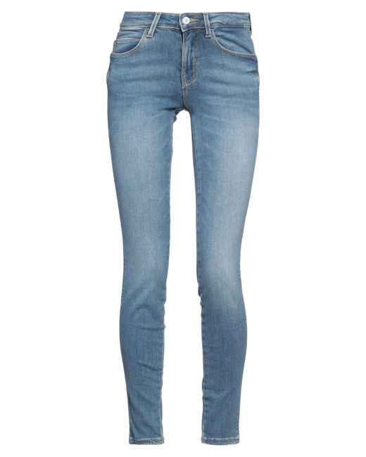 Guess Blue Jeans Recycled Cotton, Modal, Elastomultiester, Elastane