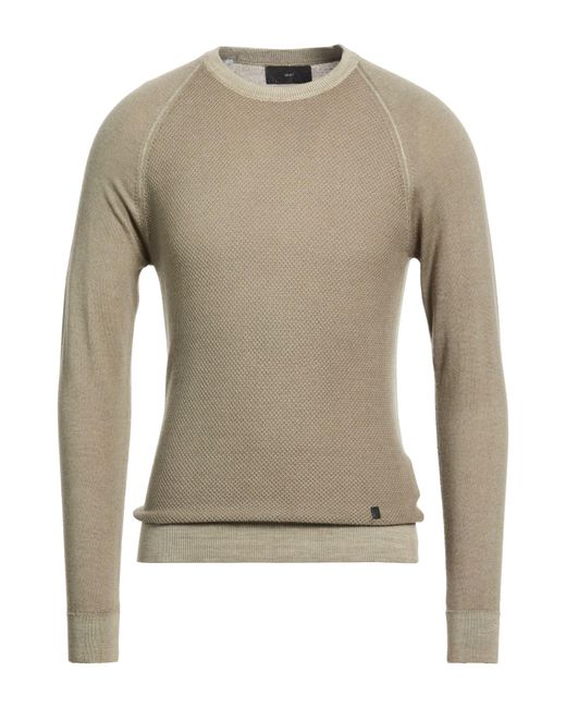 Liu Jo Natural Military Sweater Wool for men