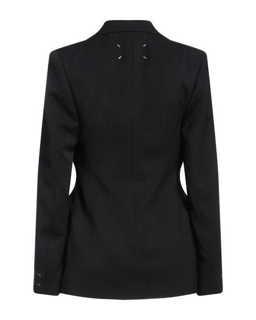 Maison Margiela Black Blazer Wool