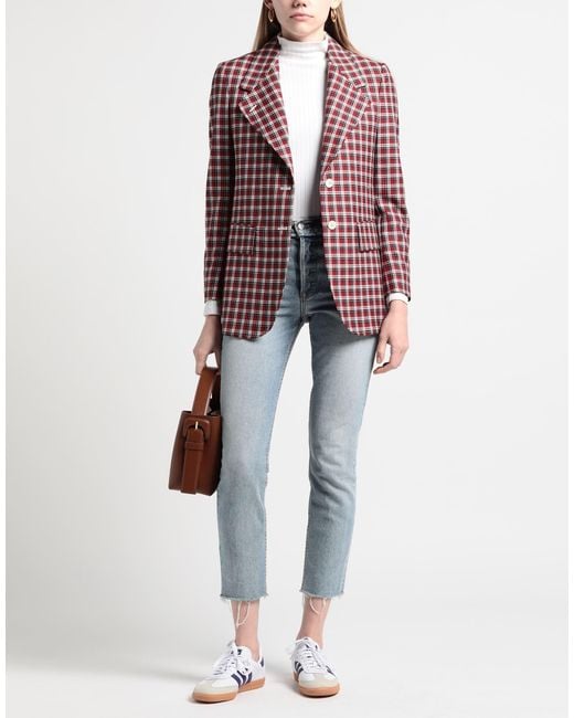 Thom Browne Red Blazer