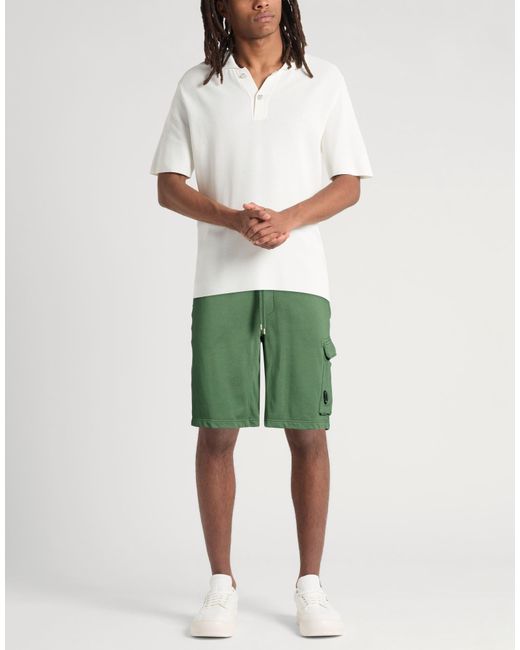 C P Company Green Shorts & Bermuda Shorts for men