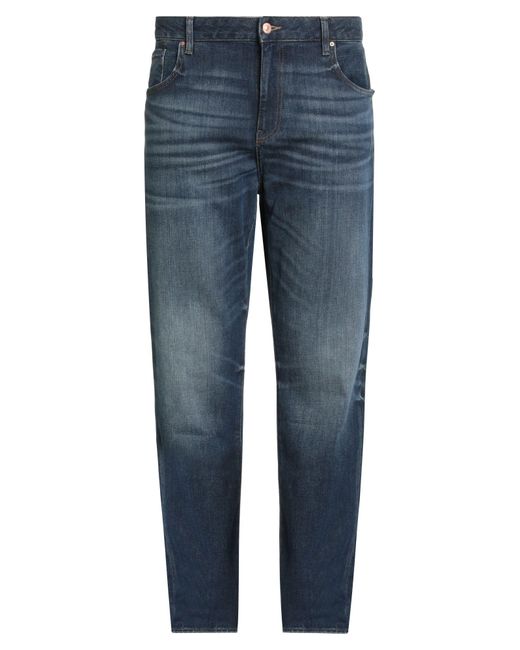 ARMANI EXCHANGE Blue Jeans Cotton, Elastane for men