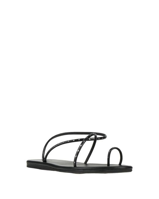 Ancient Greek Sandals White Thong Sandal