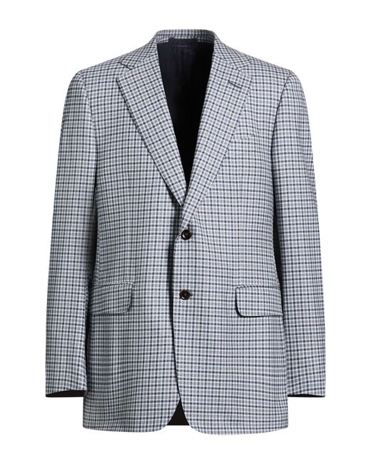Dunhill Blue Blazer Wool for men