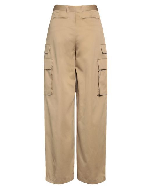 Versace Natural Sand Pants Cotton