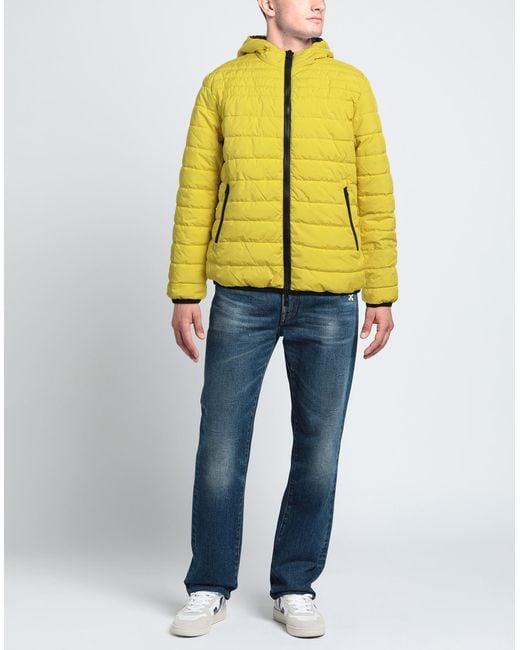 People Of Shibuya Yellow Down Jacket for men
