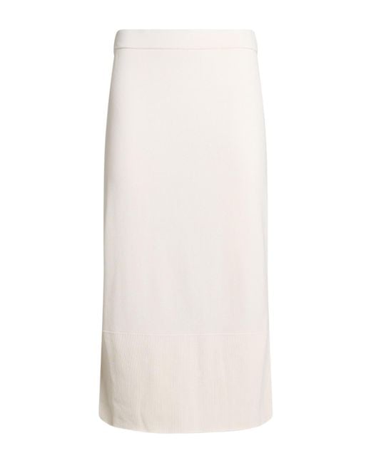 ARMANI EXCHANGE White Midi Skirts