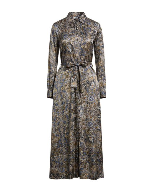 Caliban Gray Midi Dresses