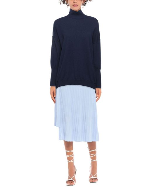 Agnona Blue Rollkragenpullover