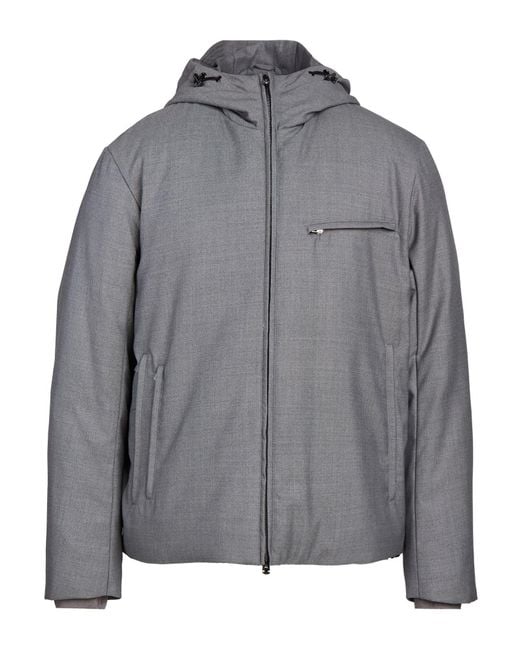 Emporio Armani Gray Puffer for men