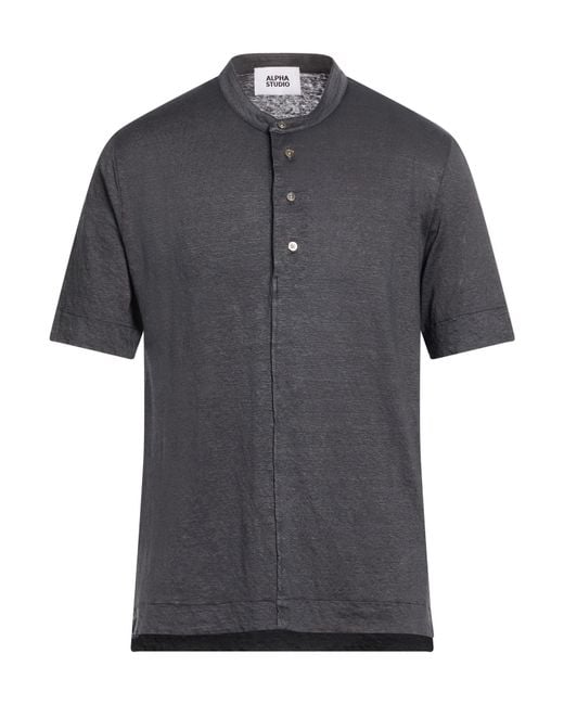 Camiseta Alpha Studio de hombre de color Gray
