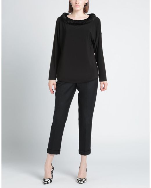 Joseph Ribkoff Black Top Polyester, Elastane