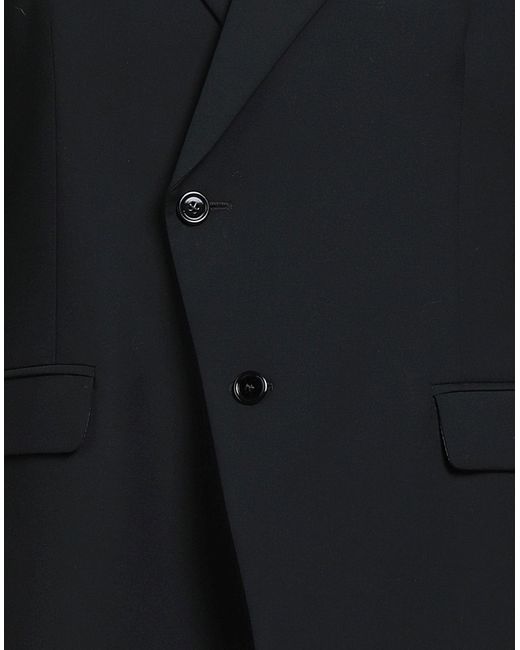 Daniele Alessandrini Black Blazer for men