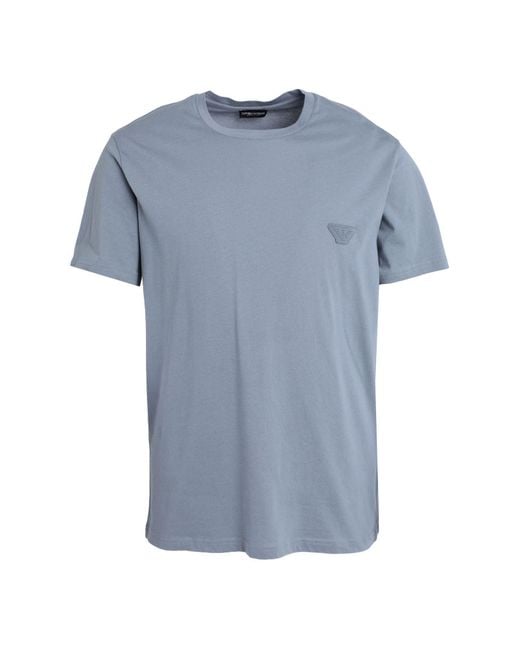 Emporio Armani Blue T-shirt for men