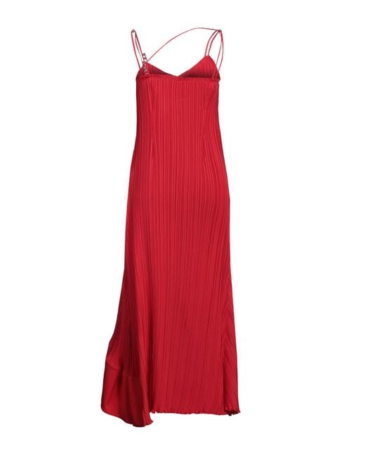 Robe midi Lanvin en coloris Red