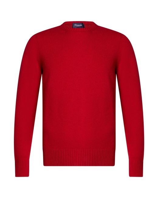 Pullover Drumohr de hombre de color Red