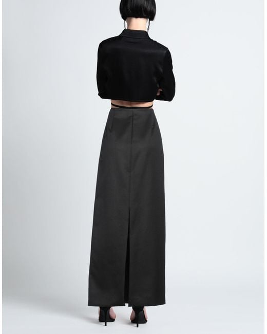 Givenchy Black Maxi Skirt